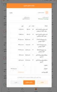 جزئیات سفارش